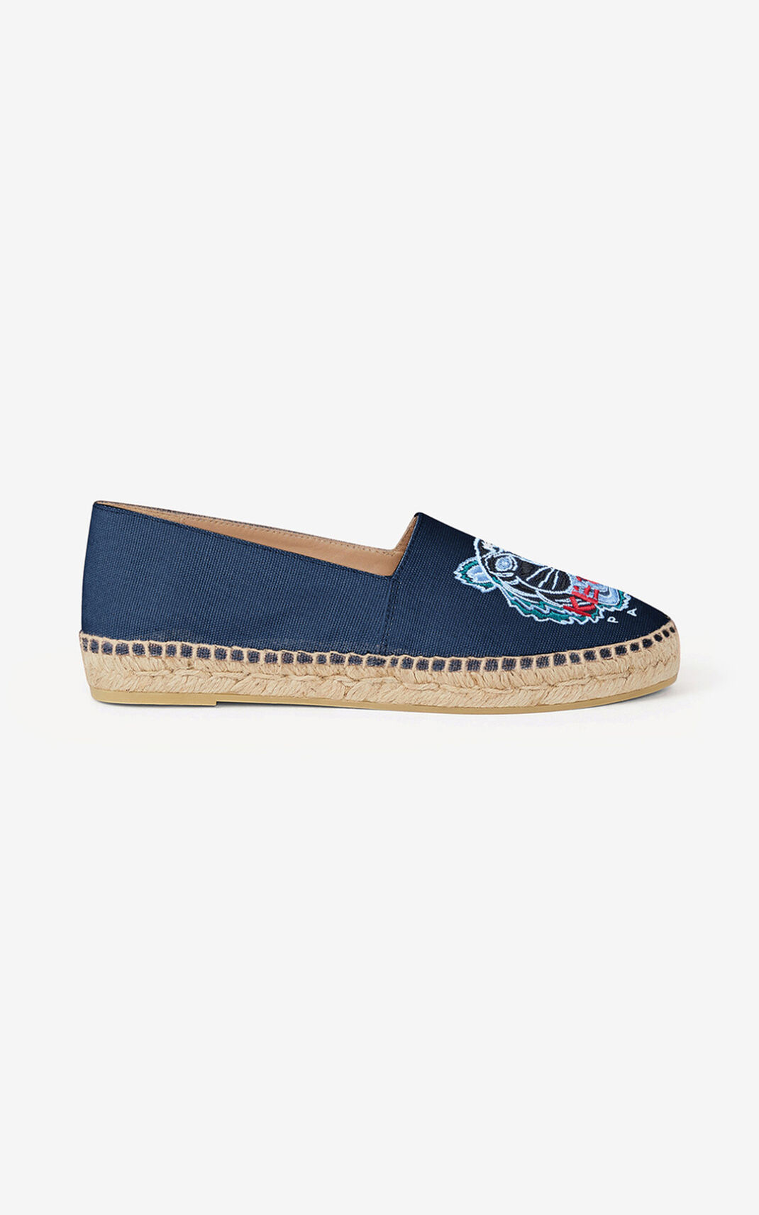 Kenzo Tiger canvas Espadrile Ženske - Tamnoplave Plave - Hrvatska XINJKF127